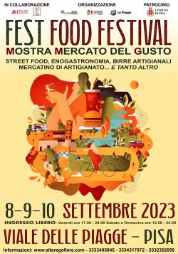 Fest Food Festival 2023 | Comune di Pisa - Turismo